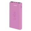 SBS TTBB10000FASTP batteria portatile Polimeri di litio (LiPo) 10000 mAh Rosa