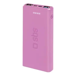 SBS TTBB10000FASTP batteria portatile Polimeri di litio (LiPo) 10000 mAh Rosa