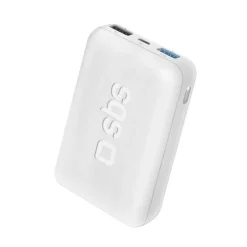 SBS TTBB100002UFW batteria portatile Polimeri di litio (LiPo) 10000 mAh Bianco