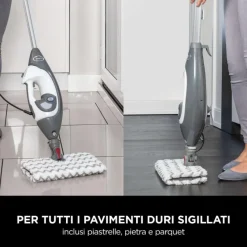 SCOPA A VAPORE 2 IN 1 SHARK KLIK 'N' FLIP CON STEAM BLASTER S6005EU