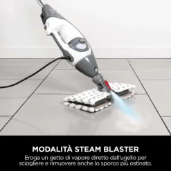 SCOPA A VAPORE 2 IN 1 SHARK KLIK 'N' FLIP CON STEAM BLASTER S6005EU