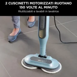 SCOPA A VAPORE SHARK STEAM & SCRUB CON PANNI ROTANTI S6002EU