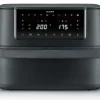 Severin Friggitrice ad Aria Capacità 9 Litri Potenza 2600 Watt Temperatura 60 - 200 °C con Timer colore Nero - FR 2490