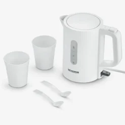 SEVERIN WK 3462 - Bollitore elettrico 1100 Watt - Bianco