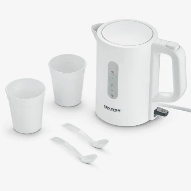 SEVERIN WK 3462 - Bollitore elettrico 1100 Watt - Bianco