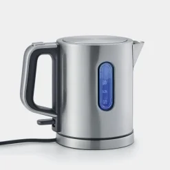 Severin WK 3401 bollitore elettrico 1 Litro, 2400 Watt, Indicatore livello dell'acqua, spegnimento automatico - Acciaio inox
