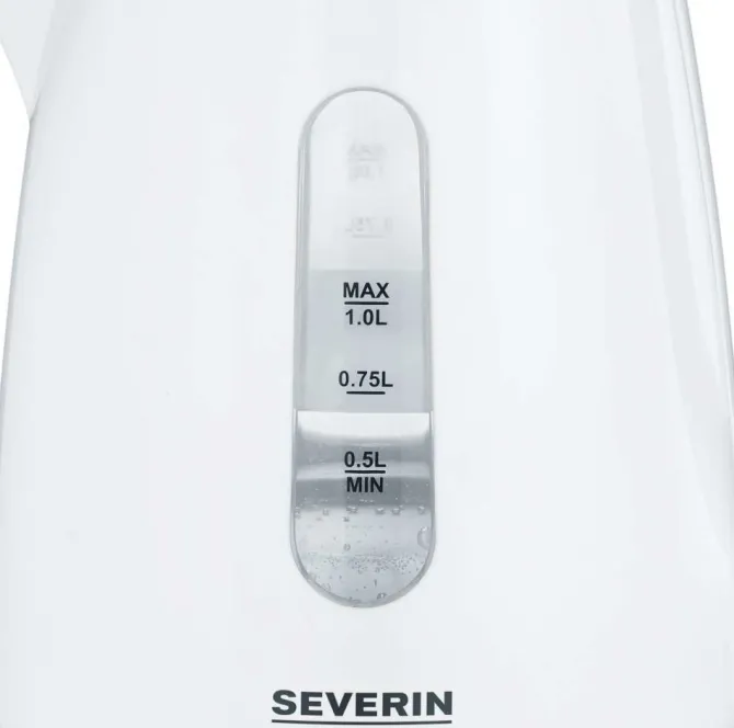 Severin WK 3411 bollitore elettrico 1 L 2200 W Bianco