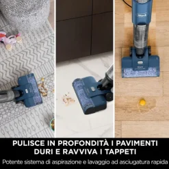 SHARK - ASPIRAPOLVERE E LAVAPAVIMENTI CON FILO HYDROVAC