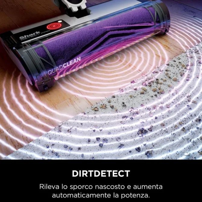 SHARK - ASPIRAPOLVERE SENZA FILO DETECT PRO IW1611EU