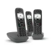 SIEMENS Gigaset AS490 Trio Telefono analogico/DECT Identificatore di chiamata Nero