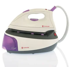Singer Shg2627 Ferro da Stiro a Vapore con Caldaia a Ricarica Continua Piastra Nano Ceramic