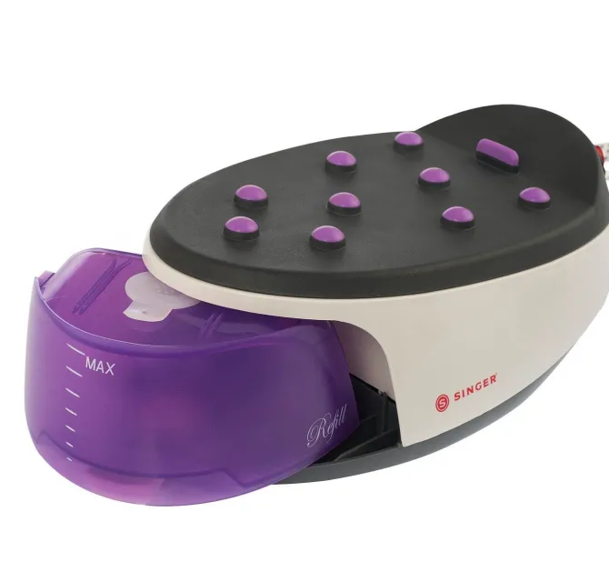 Singer Shg2627 Ferro da Stiro a Vapore con Caldaia a Ricarica Continua Piastra Nano Ceramic