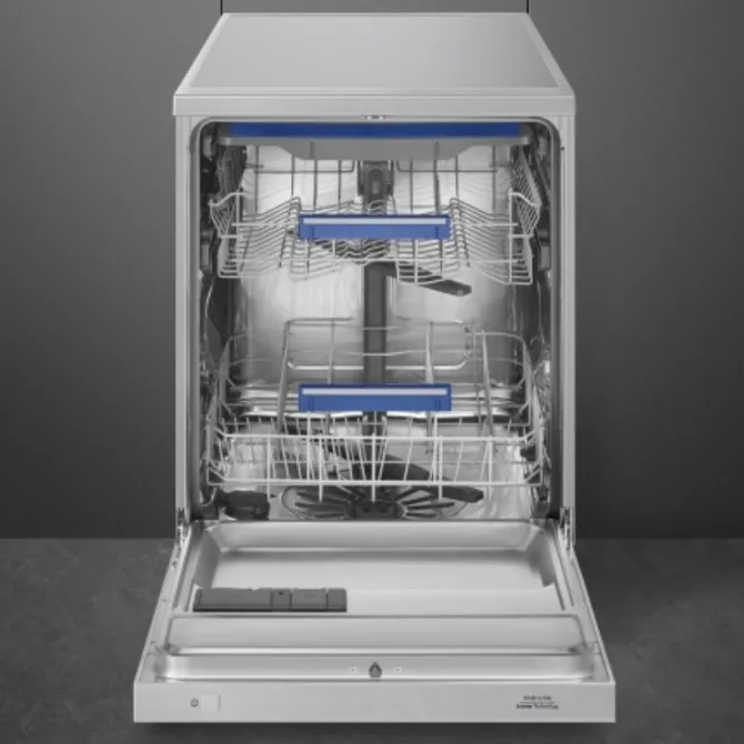 SMEG - Lavastoviglie LVS342CQSX Classe C 14 coperti - Argento