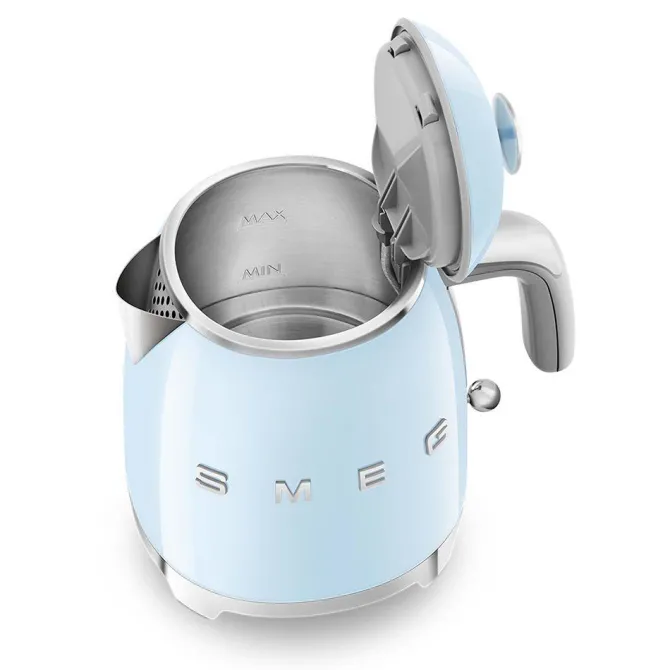 Smeg Mini bollitore azzurro anni '50 smeg 1400w