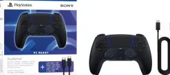 Sony DualSense Gamepad Nero per PlayStation 5 e PC con Bluetooth e USB-C