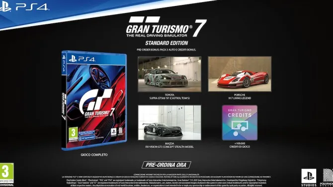 Sony Gran Turismo 7 Standard Ed. PS4