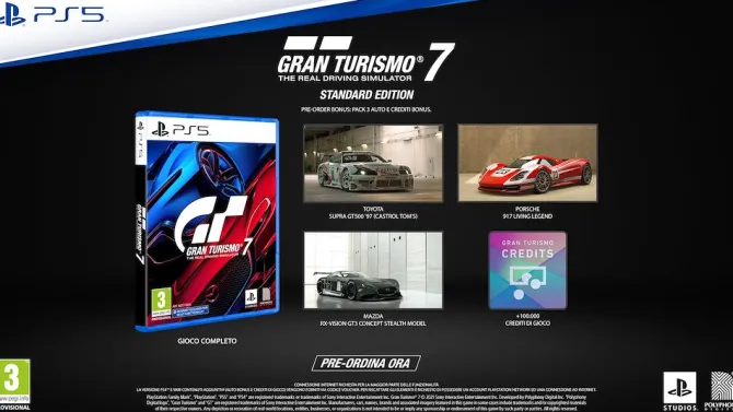 Sony Gran Turismo 7 Standard Edition PS5