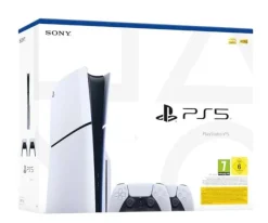 Sony PlayStation 5 E Chassis Slim + 2 DualSense White