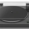 Sony PS-LX3BT, giradischi wireless Bluetooth con riproduzione automatica, audio Hi-Res wireless, trasmissione a cinghia, preamplificatore phono, funzionamento a 2 velocità, coperchio antipolvere