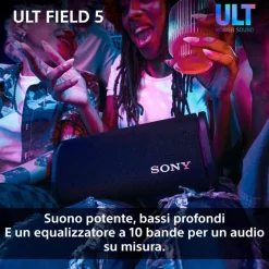 SONY - SRSULT50B.CE7 Speaker portatile Wireless Bluetooth 5.3, USB, SUONO ULT POWER SOUND - Nero