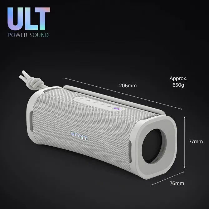 SONY - SRSULT10W.CE7 - Speaker con Amplificazione Bluetooth 5.3 - Bianco