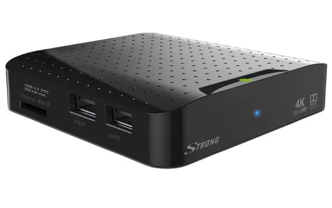 Strong SRT 2022 4K Ultra HD 8GB Wi-Fi Collegamento ethernet LAN Nero Smart TV box