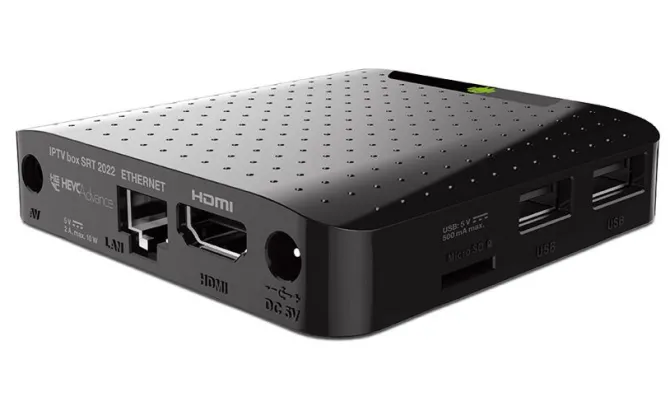 Strong SRT 2022 4K Ultra HD 8GB Wi-Fi Collegamento ethernet LAN Nero Smart TV box