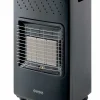 Stufa a gas Olimpia Splendid 99387 Stovy Infra Silver 4200 W Nero