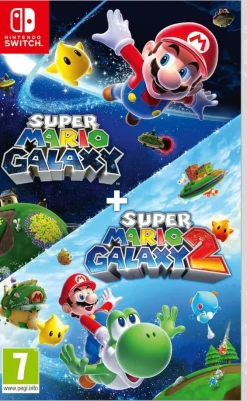 Super Mario Galaxy + Super Mario Galaxy 2 - Ed. Italiana - Versione su scheda