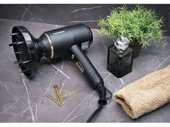 TELEFUNKEN - M09229 - Asciugacapelli 1600 Watt, 3 velocità - Nero