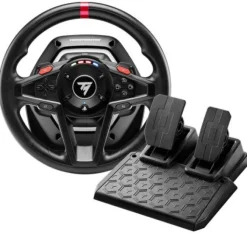 Thrustmaster T128-P Pack Simulazione Farming e Trucking Volante e Pedali per PC, PS4, PS5