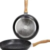 Tognana Premium Black, Set 2 Padelle da 24 e 28 cm
