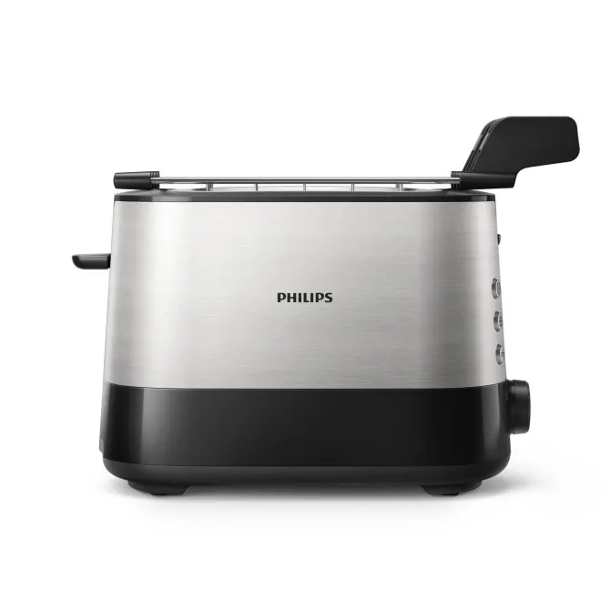 Tostapane Philips Viva Collection con alloggiamento extra ampio per fette spesse
