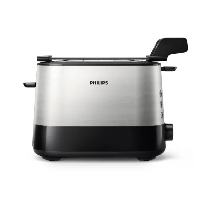 Tostapane Philips Viva Collection con alloggiamento extra ampio per fette spesse