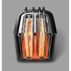 Tostapane Philips Viva Collection con alloggiamento extra ampio per fette spesse