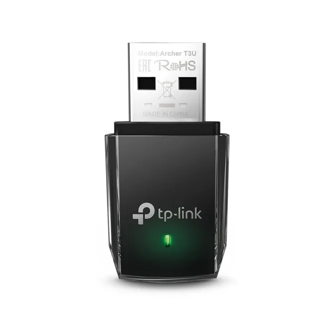 TP-Link Archer T3U Adattatore USB Wi-Fi AC1300 Dual Band MU-MIMO Nero