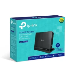 TP-LINK VR1200v router cablato Collegamento ethernet LAN Nero
