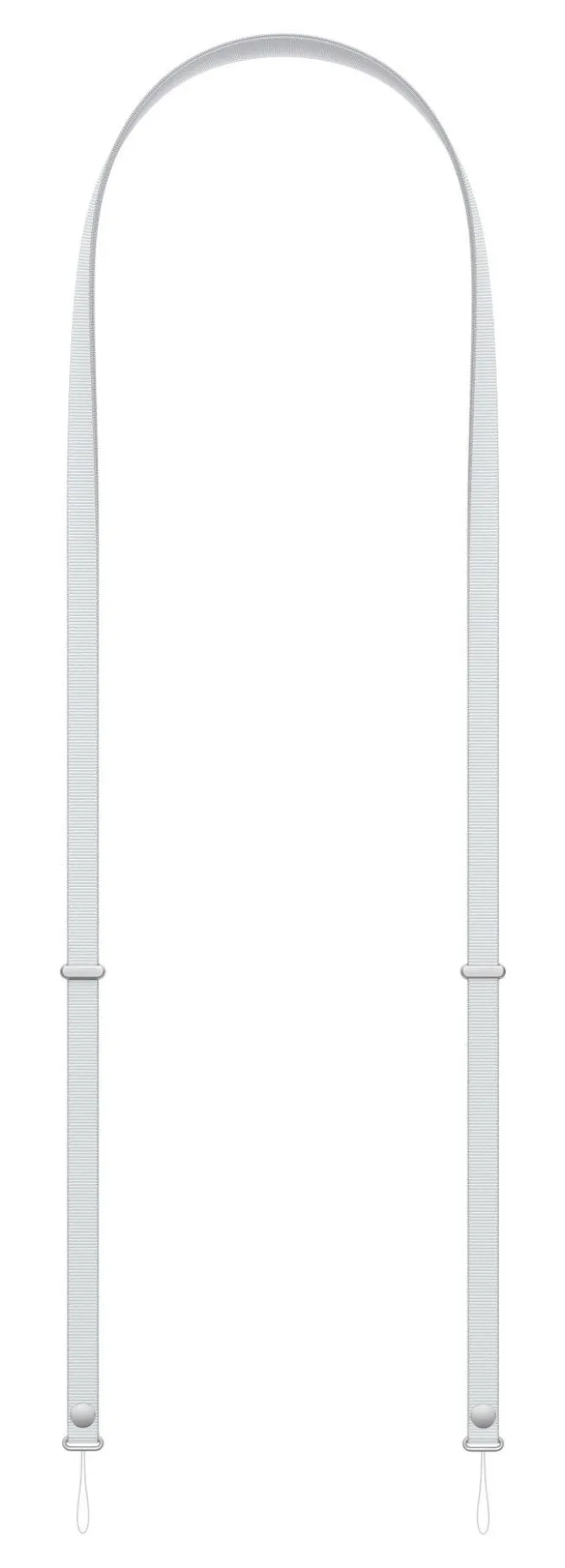 Tracolla Apple MGGM4ZM/A grigio chiaro regolabile per iPhone in PET riciclato