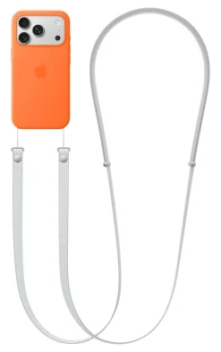 Tracolla Apple MGGM4ZM/A grigio chiaro regolabile per iPhone in PET riciclato