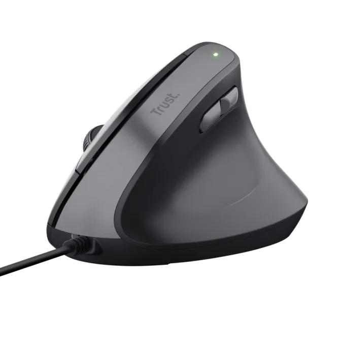 TRUST - BAYO II ERGONOMIC MOUSE 2 Direzioni, rotella di scorrimento - Nero