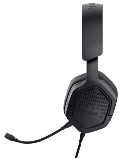 TRUST - Cuffie gaming multipiattaforma GXT492 CARUS Cablato A Padiglione Gaming Nero