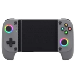 TRUST - Gaming GXT 735G Mylox Controller gaming per Smartphone, Xbox, PS5 - 25649, Bluetooth® 5.0, illuminazione LED RGB - Grigio
