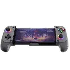 TRUST - Gaming GXT 735G Mylox Controller gaming per Smartphone, Xbox, PS5 - 25649, Bluetooth® 5.0, illuminazione LED RGB - Grigio