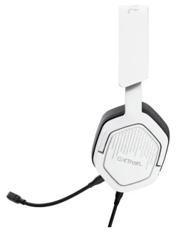 Trust GXT492W Carus cuffia Cablato A Padiglione Gaming Bianco