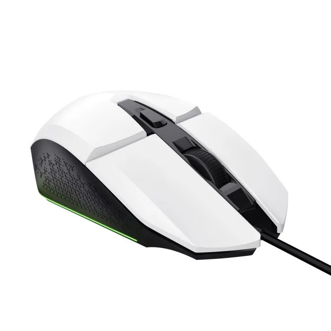 TRUST - GXT109W FELOX GAMING MOUSE - White/Black