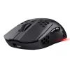 TRUST - Mouse Gaming Nido d'ape multicolore GXT929 HELOX WIRELESS LIGHTWEIGHT, 6 pulsanti, 75 grammi, Batteria ricaricabile - Nero