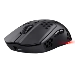TRUST - Mouse Gaming Nido d'ape multicolore GXT929 HELOX WIRELESS LIGHTWEIGHT, 6 pulsanti, 75 grammi, Batteria ricaricabile - Nero