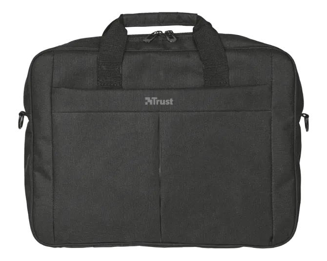Trust Primo Borsa Trasporto per Laptop da 16 Pollici, Nero