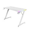 TRUST - Scrivania gaming illuminata a LED GXT709W, Luminus RGB, 120x60x76 cm, legno certificato FSC®