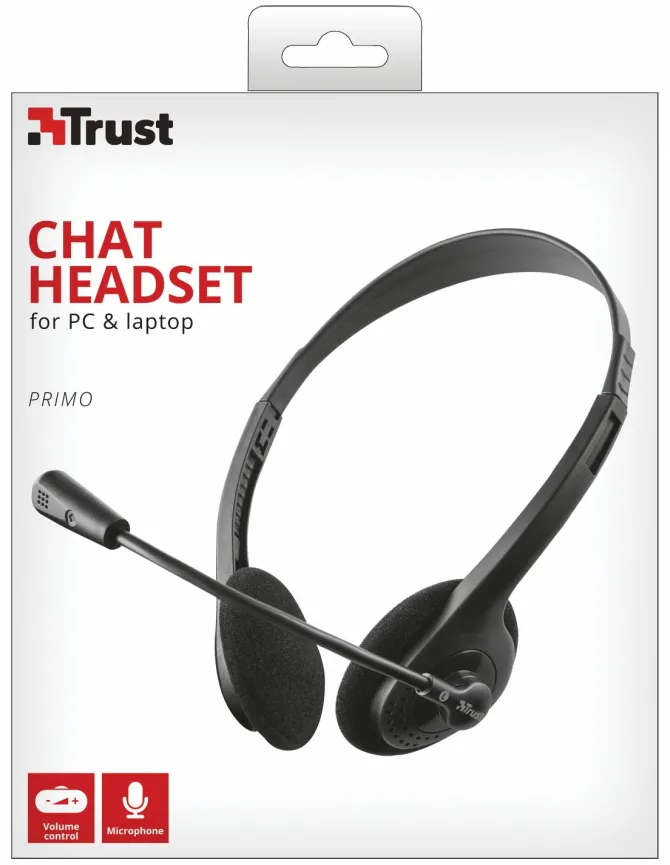 Trust 21665 Stereofonico Auricolare Nero cuffia e auricolare - nero